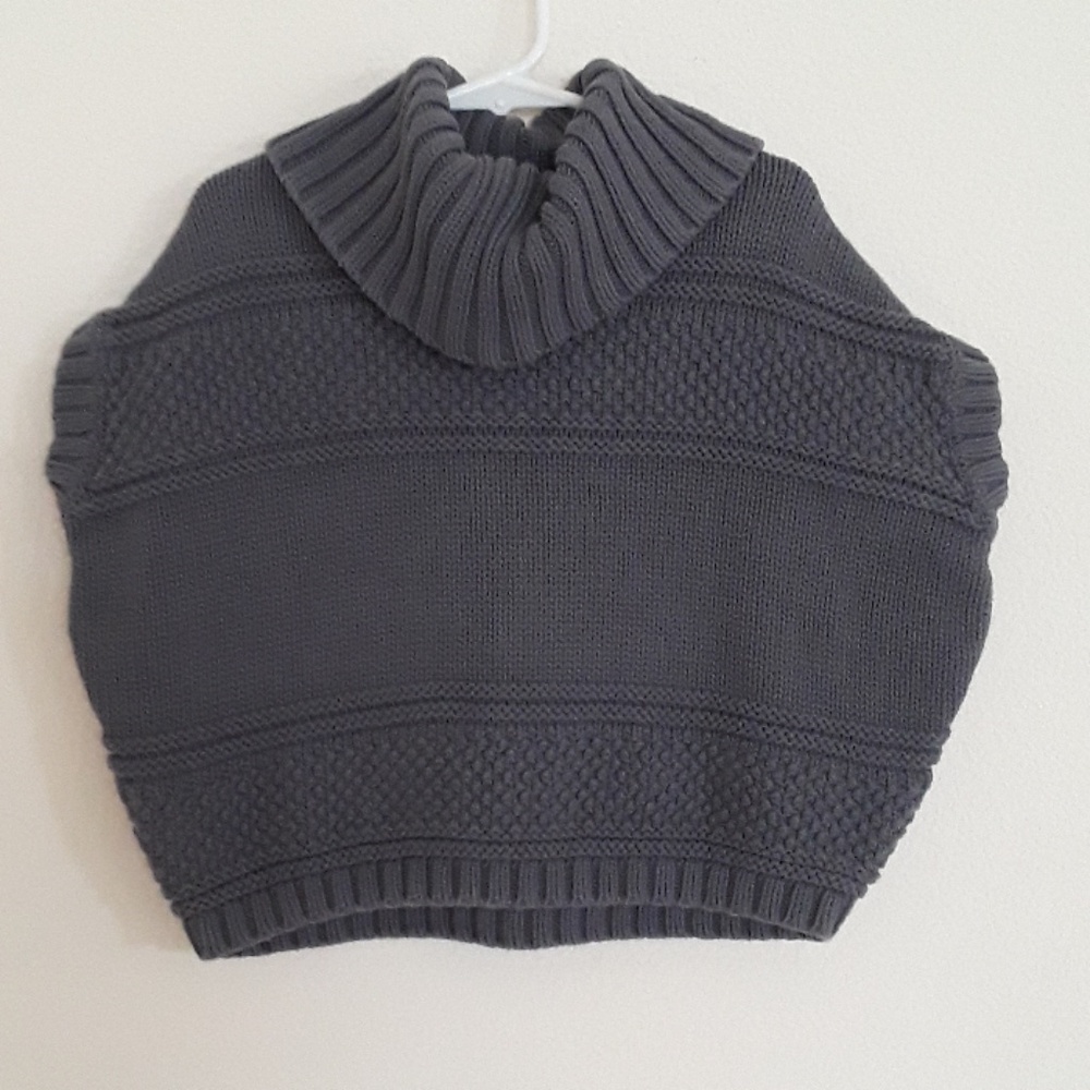 4T Old Navy Girls Cowl Neck Sweater Poncho